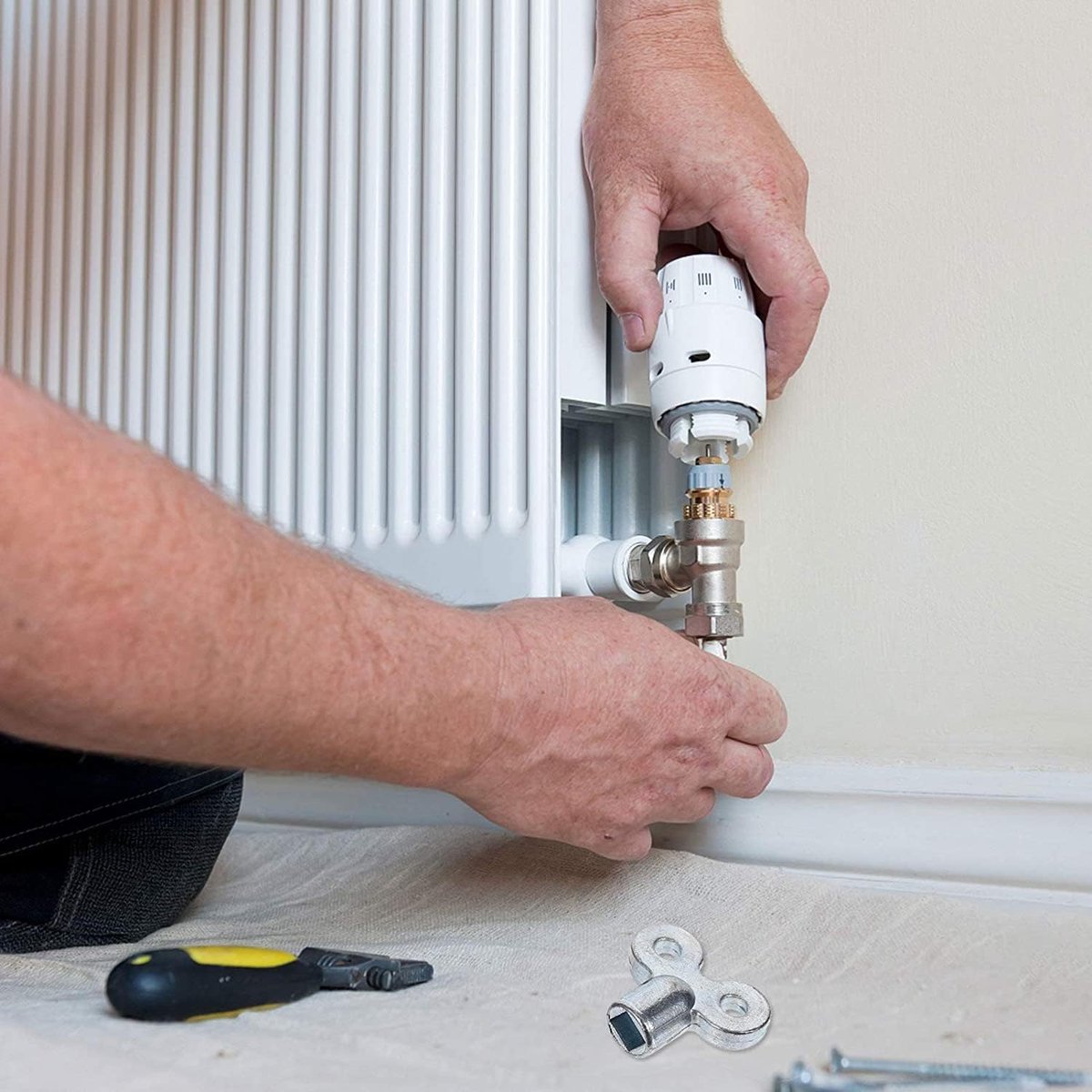 3-delige Universele Radiatorsleutel Set voor Ontluchten Verwarming