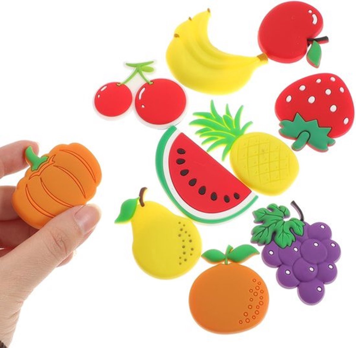Vt products - Koelkastmagneten - Creatieve Fruitstickers - Kleurrijke