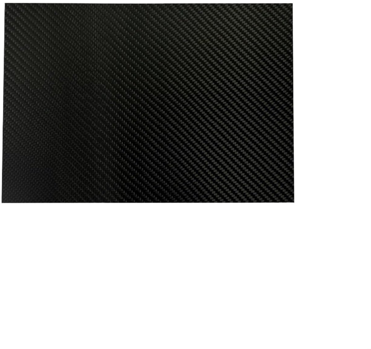 Koolstofvezel Plaat - Composiet Materiaal - Hobby Projecten - Hoge Treksterkte - 400 x 600 mm - Twill Mat