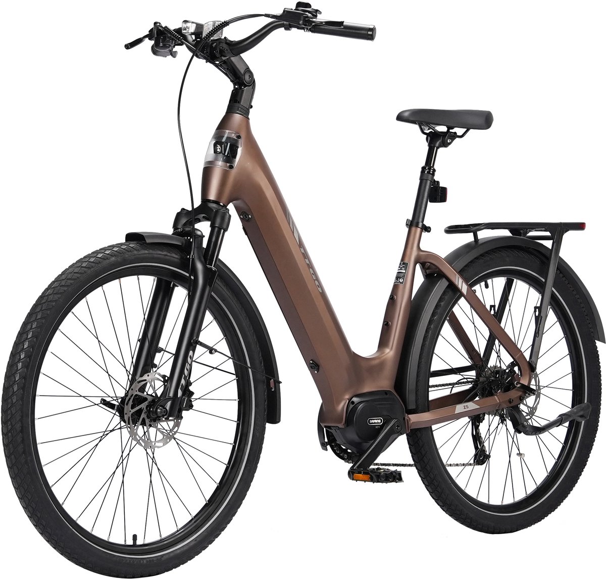 Sencycle Europe Sp. z o.o. Elektrische Fiets TTGO Z5 - 36V18Ah Accu - 27.5 Inch Banden - Max Snelheid 25km/u - Max Bereik 110-130km