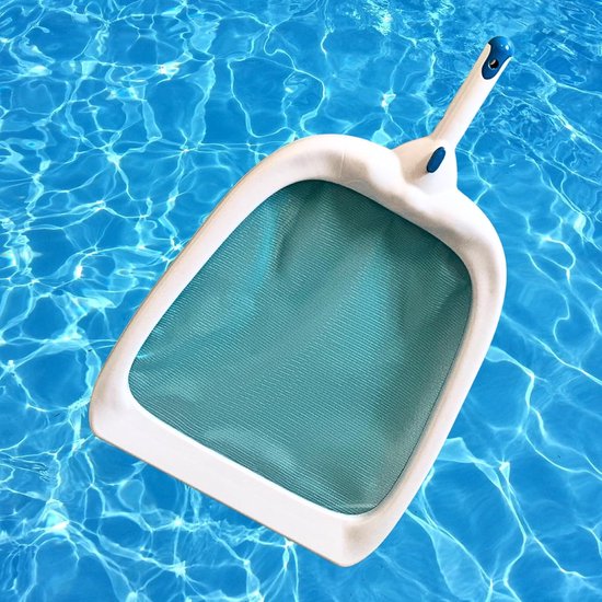 Schepnet met Flex Frame - Bladschepnet Zwembad - Water Oppervlak Reinigen - Easy Button Systeem - 355 x 40 cm — afbeelding 2