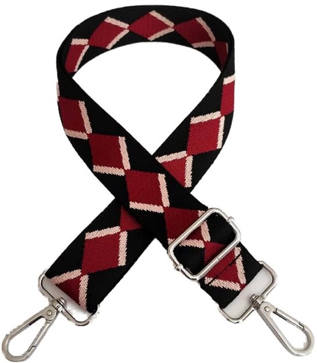 Vt products - Kleurrijke verstelbare Tsjengordel - Schouderriem - 80-130 cm
