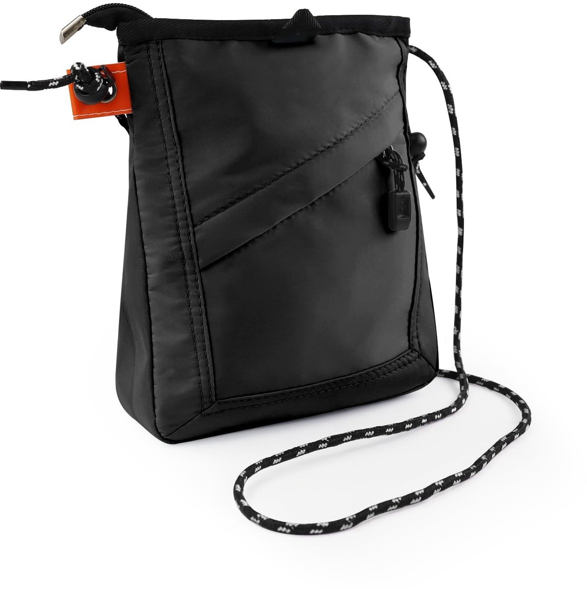 Dailygoods - Andiker Schoudertas voor dames, lichte waterdichte crossbody tas voor dames met verstelbaar trekkoord, stijlvolle nylon crossbody tas voor heren voor winkelen en reizen