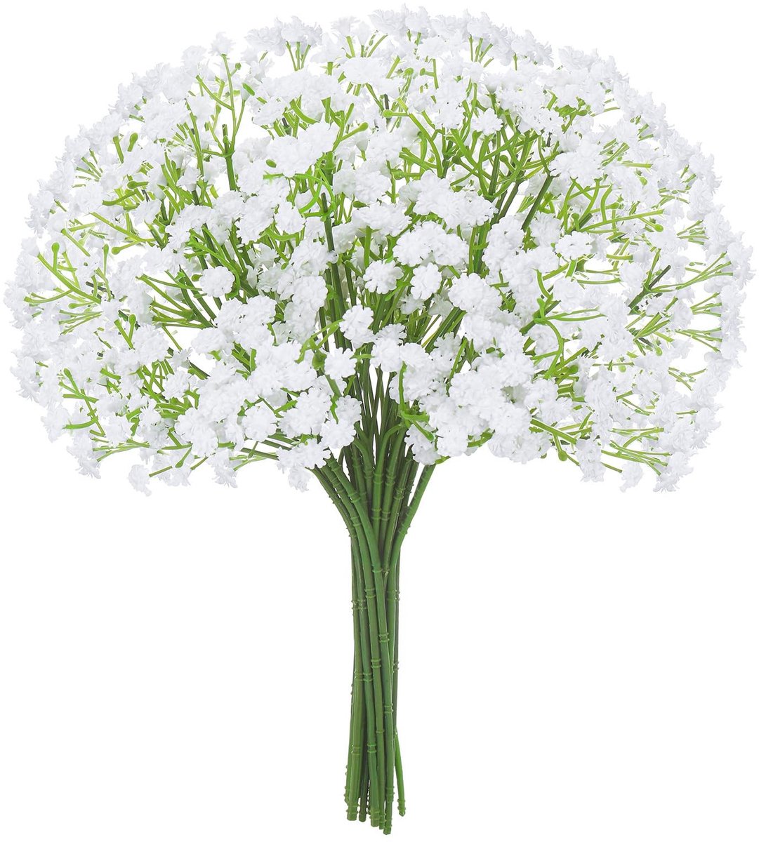 Dailygoods- Kunstbloemen 20 Stuks - Babys Breath - Kunstmatige Gypsophila - Kunststof - De