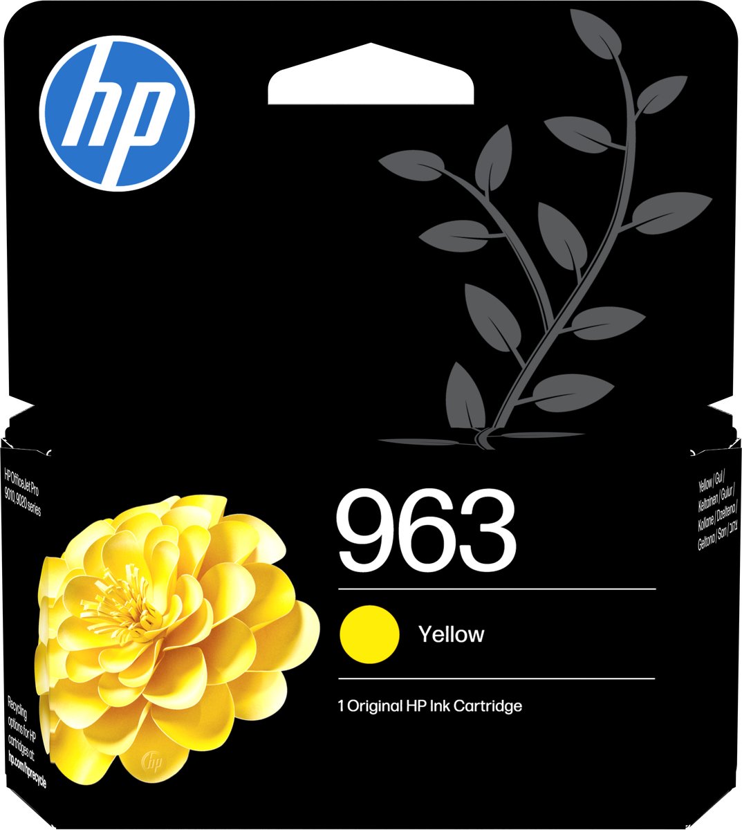 HP 963 + 963XL - Inktcartridge kleur & zwart + Instant Ink tegoed