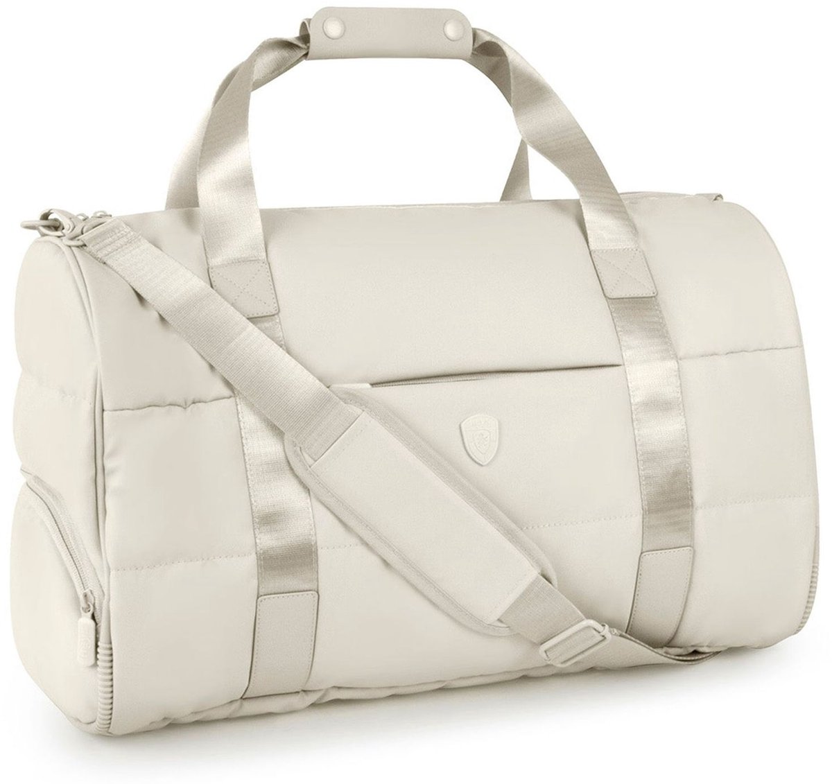 HEYS reistas The Puffer Duffel Bag White crème