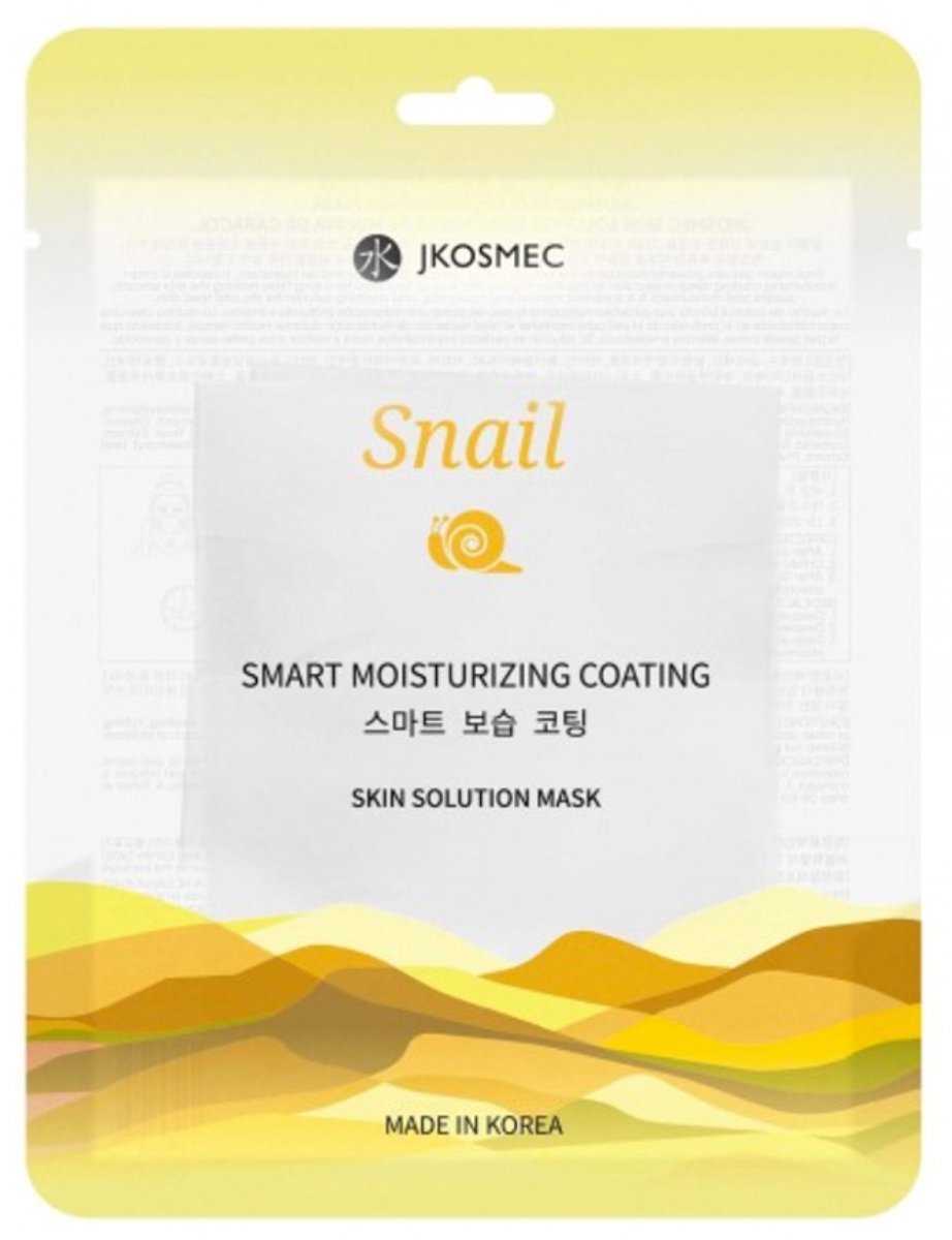 Jkosmec Skin Solution Snail Stoffen Masker 25 ml