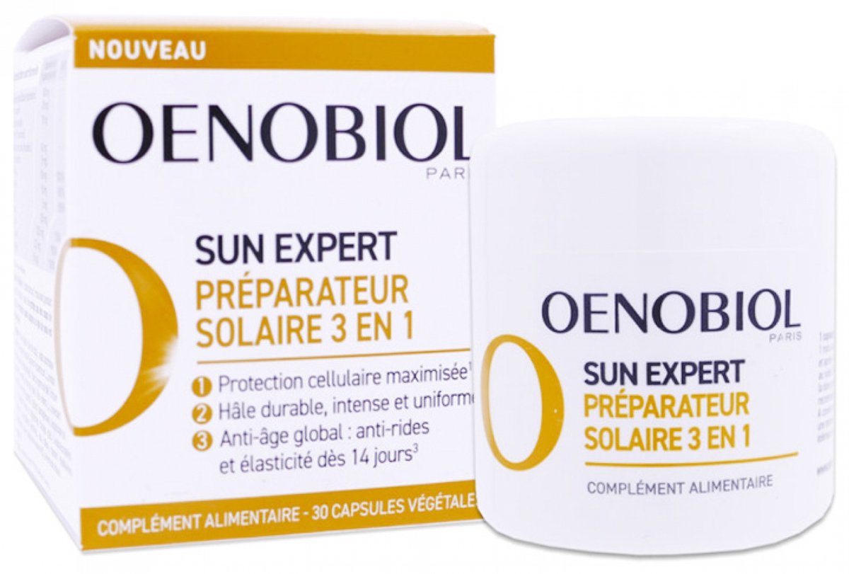 Oenobiol Sun Expert Zonnevoorbereider 3in1 30 Capsules