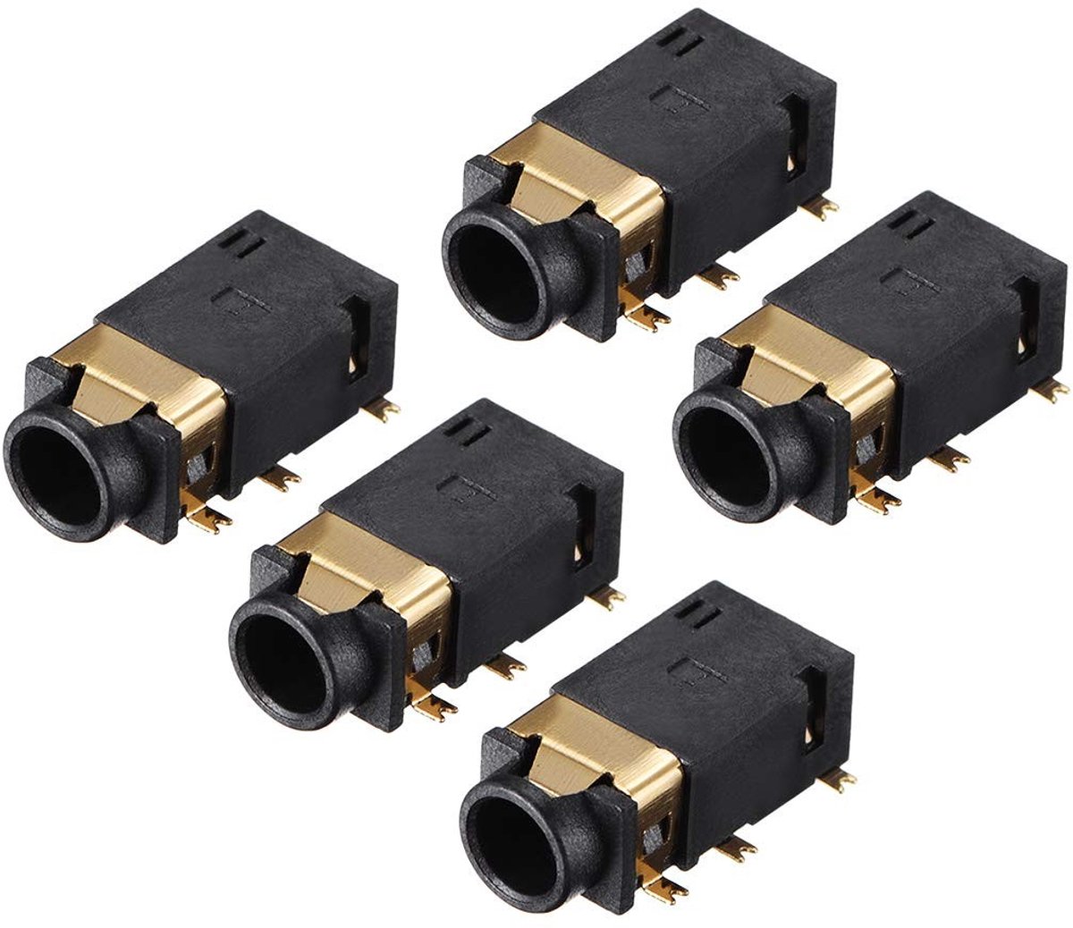 Solidchoice - Set van 5 3.5mm Jack PCB Female Connectors
