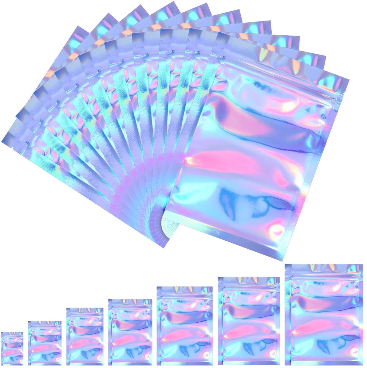 Solidchoice - 100 Stuks Herbruikbare Geurvrije Zipper Bags