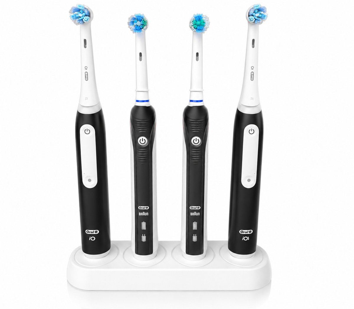 Elektrische Tandenborstelhouder voor 4 Oral-B Tandenborstels | Badkamer Organizer | RI-Sales