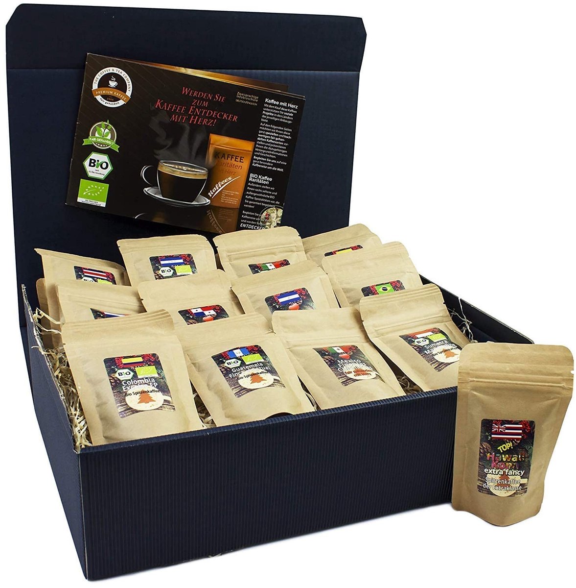 Solidchoice - Koffie Geschenkset met 13 Rassen (Gemalen)