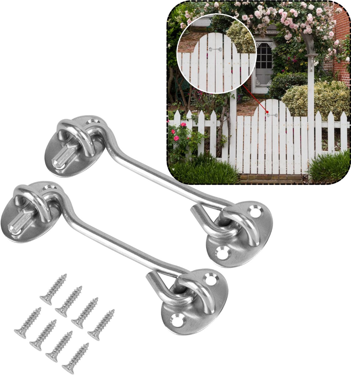 Zavio® Deurhaak - Deurkapstok - Deurhanger
