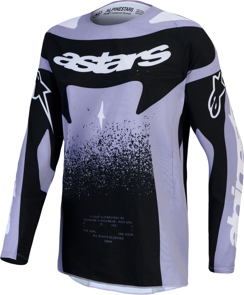 Alpinestars Stella Techstar Swan Dames Motocross-trui -
