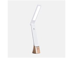 Daylight Smart Go Bureaulamp met LED - Tafellamp met accu - Dimbaar - Opklapbaar - Rose gold