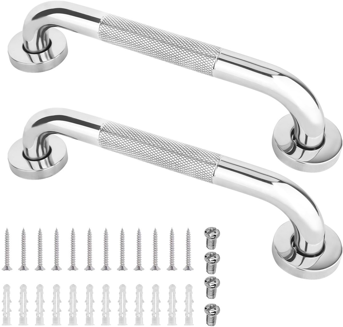 Solidchoice - RVS Handgreep voor Badkamer en Keuken, 30 cm
