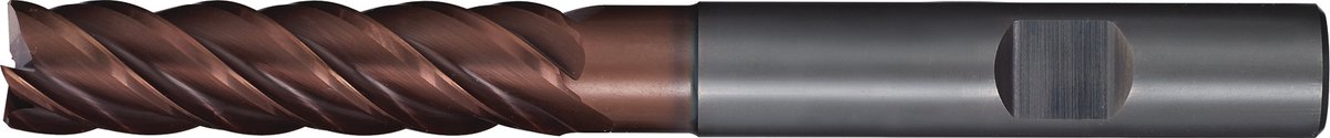 Schaftfrees D.12mm Inzet-L.45mm VHM TiAlN HB Z.5 ext.lang TECWERK