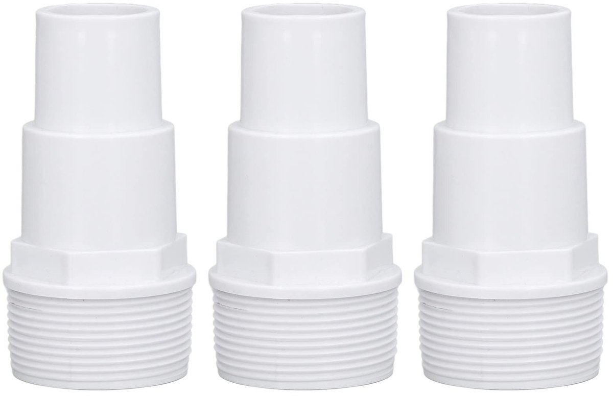 Solidchoice - 3 Stuks G1 – 1/2” Externe Draadadapter voor Zwembaden