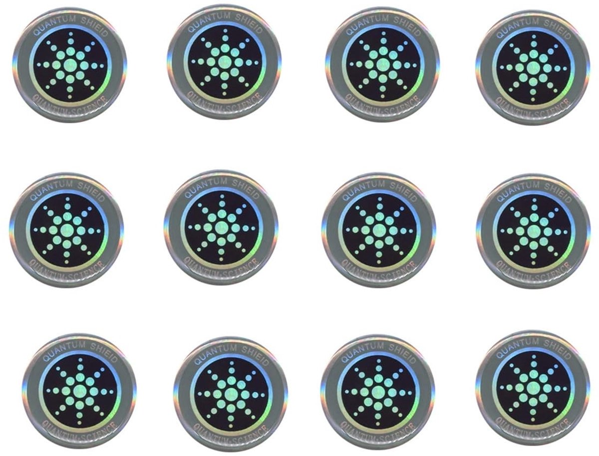 Solidchoice - 12 Stuks Telefoonstickers voor Stralingsbescherming