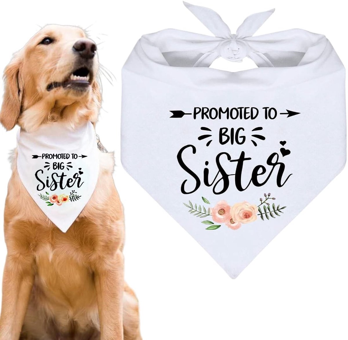 Solidchoice - Witte Hondensjaal voor Trouwerijen en Ceremonies