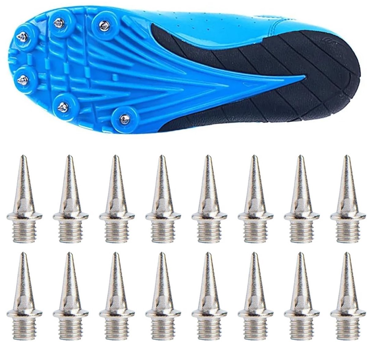 Solidchoice - Set van 16 Stalen Golfnoppen voor Atletiek