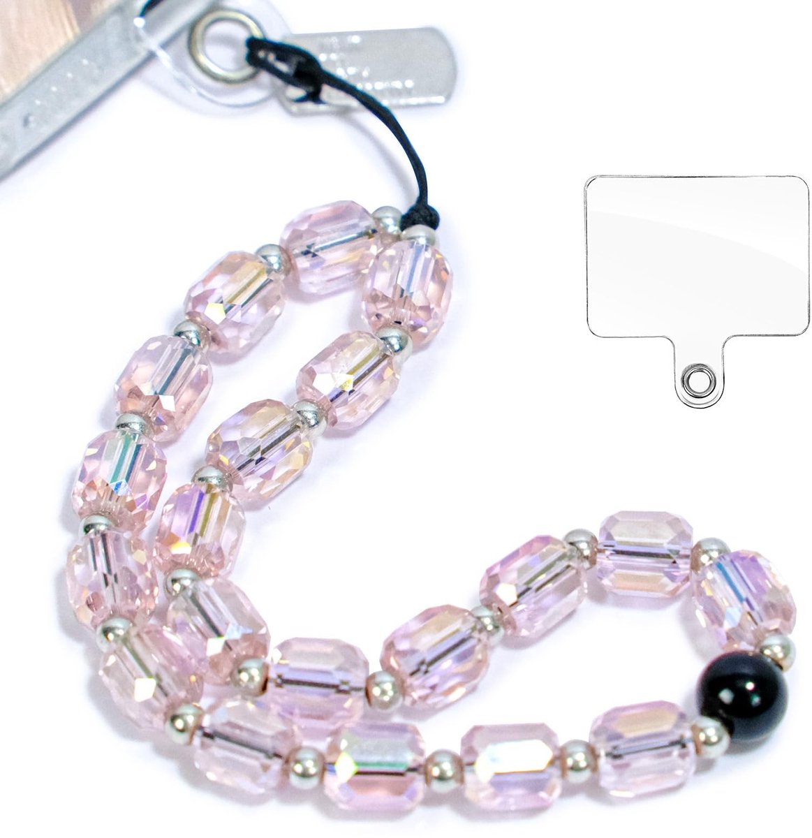 Solidchoice - Mobiele Telefoon Polsband met Houder en Crystal Design