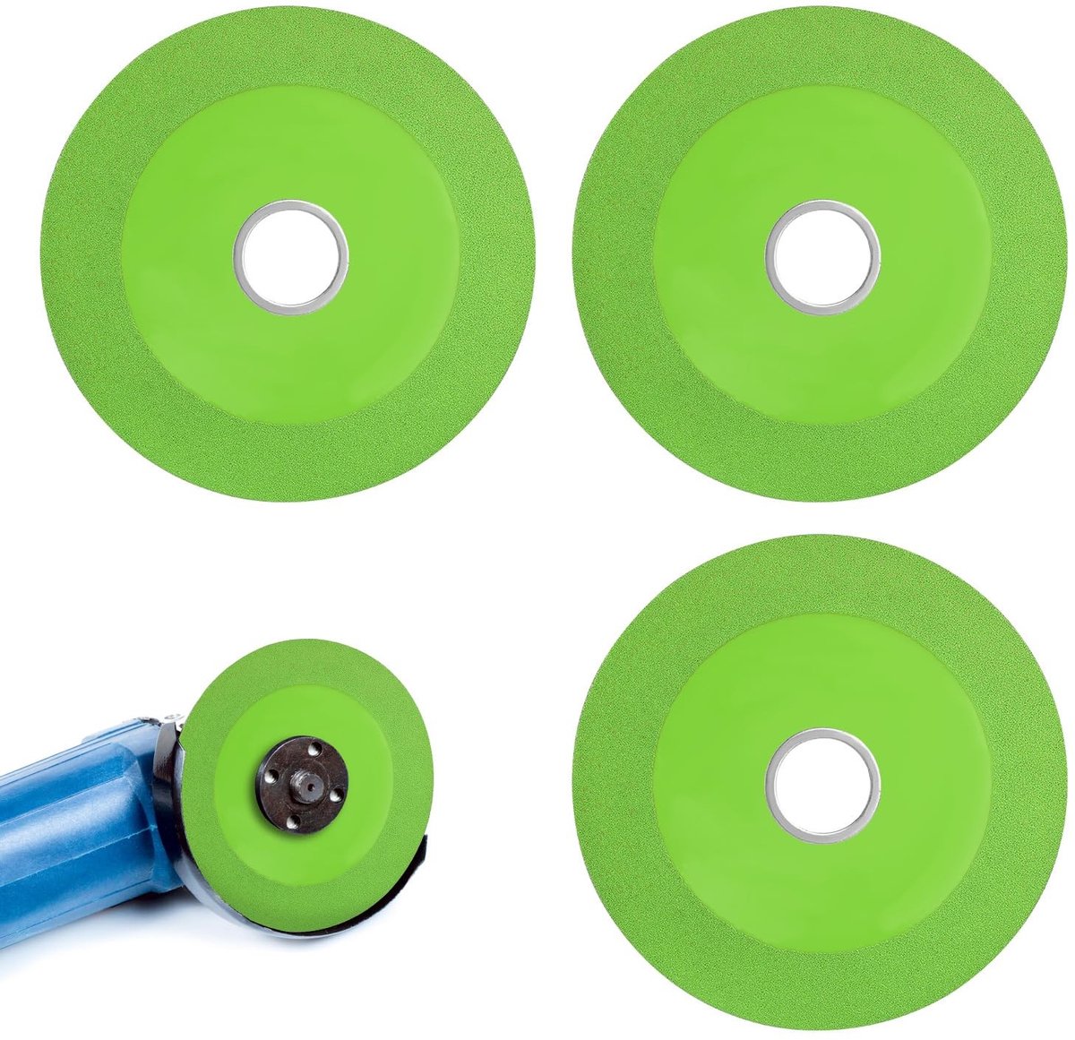 Solidchoice - Set van 3 Diamant Snijschijven voor Glas en Keramiek