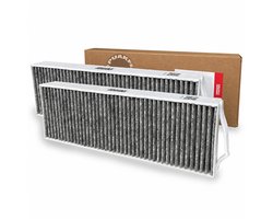 Koolstoffilter geschikt voor BORA Puru/Pure/X Pure/S Pure PUAKF 2 stuks (Propex Parts)