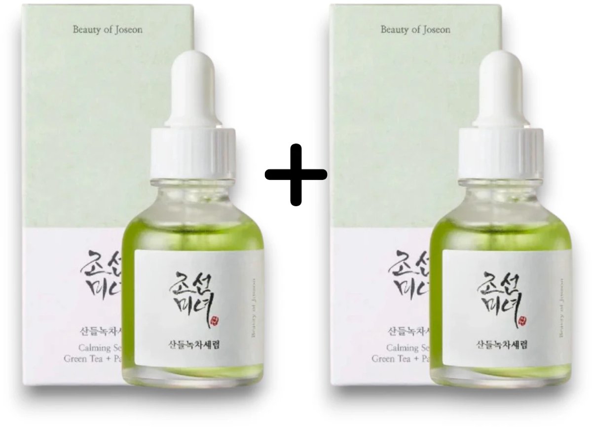 Beauty of Joseon -2 × 30 ml (Totaal 60 ml) -Calming Serum – Green Tea + Panthenol – Bundel
