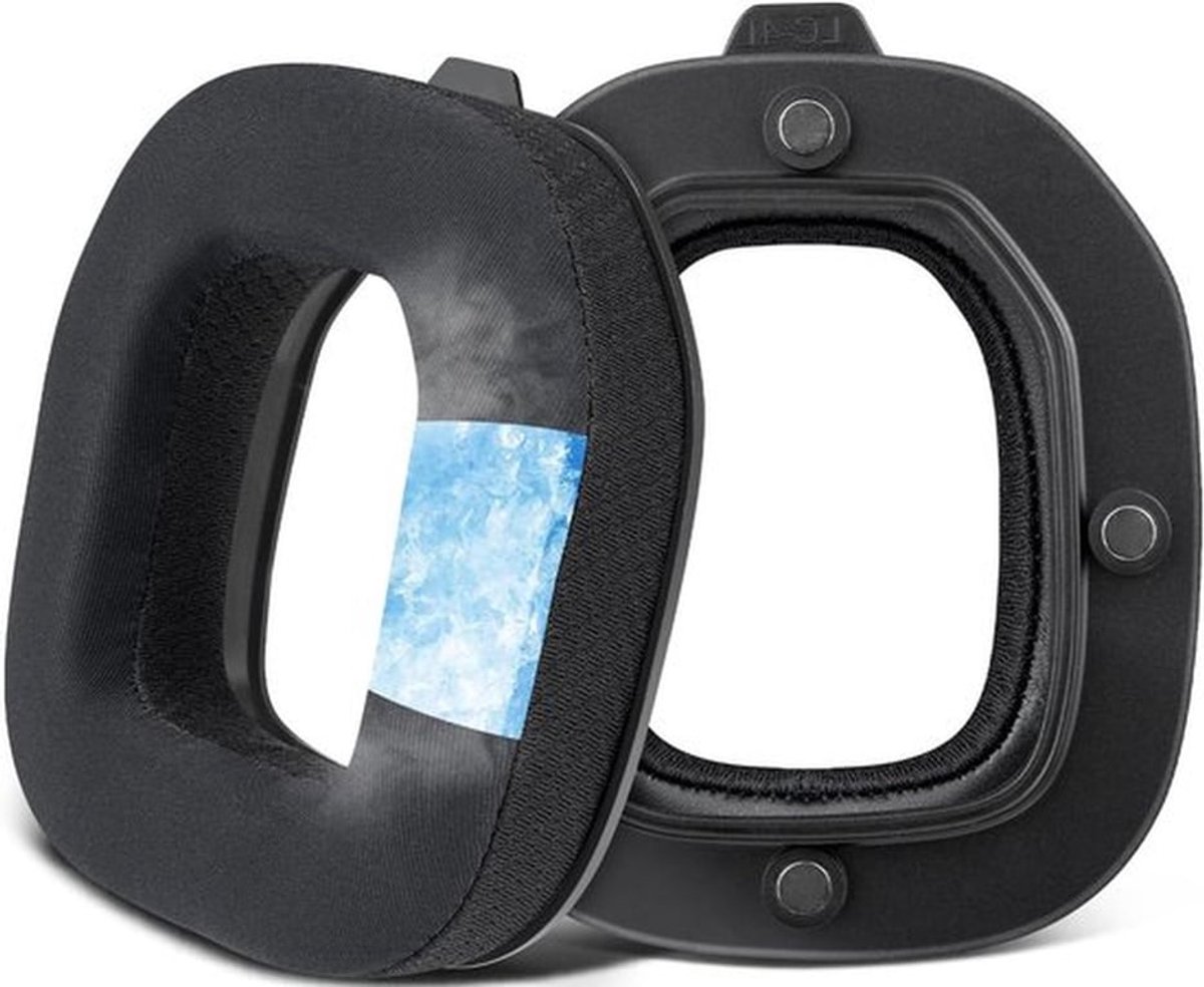 Comfortabele vervangende oorkussens voor Astro A40 TR headset, koelgel, ademend ice silk en hoogwaardig schuim