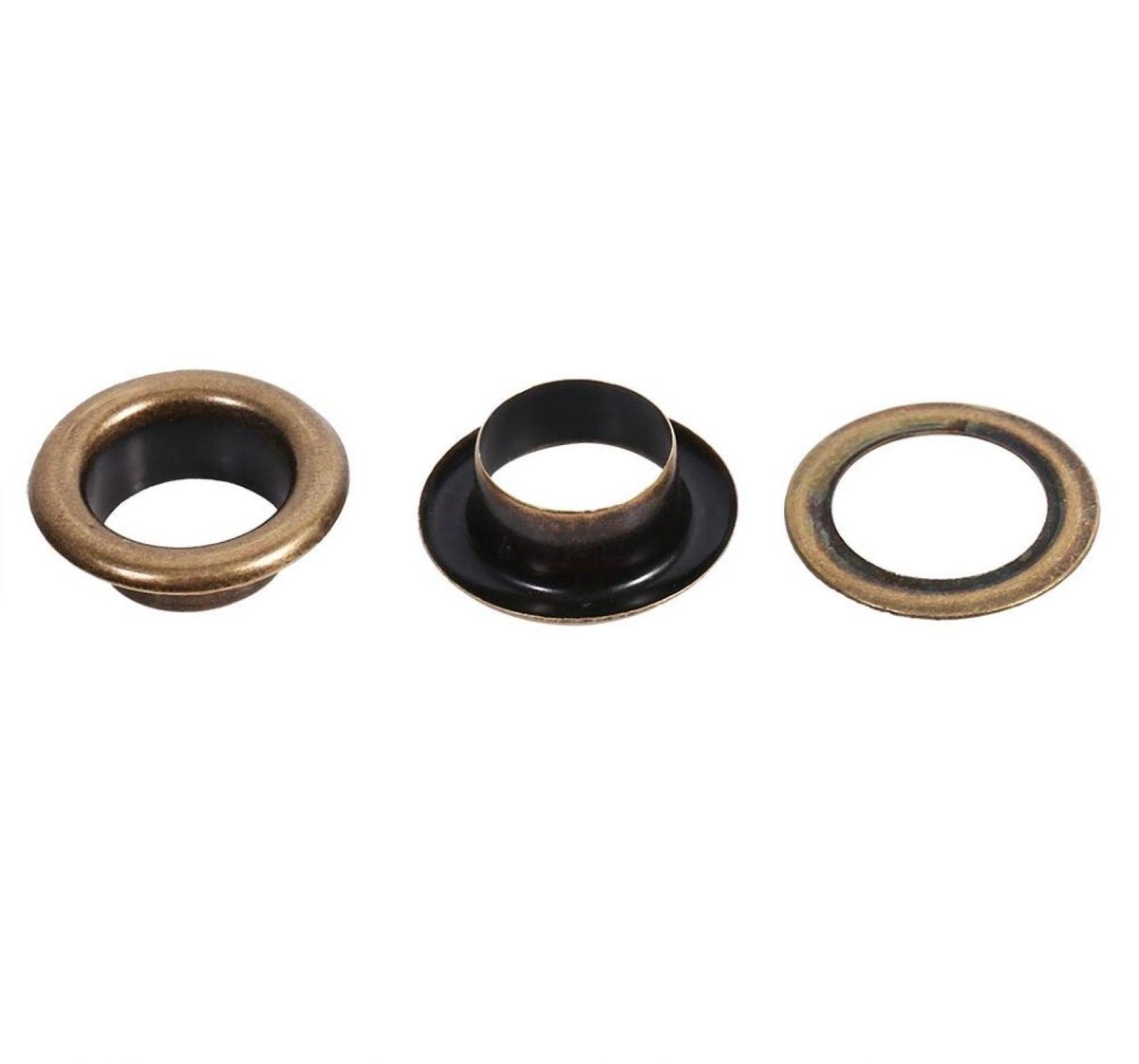 Solidchoice - Set van 100 Grommets voor Leer en Creatieve Projecten