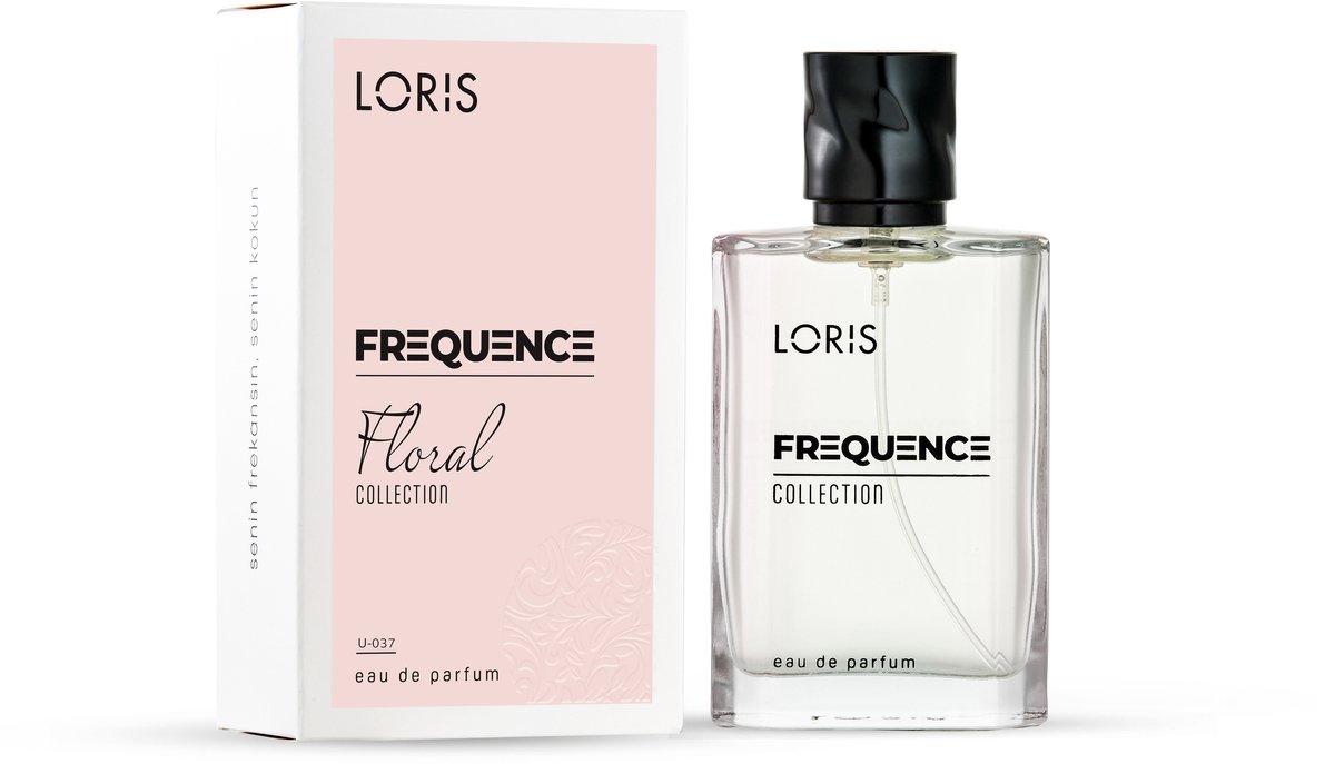 Loris Parfum - Frequence Oriental - 037 Unisex - Unisexparfum met vanille - Bloemig en Fruitig - 50 ml