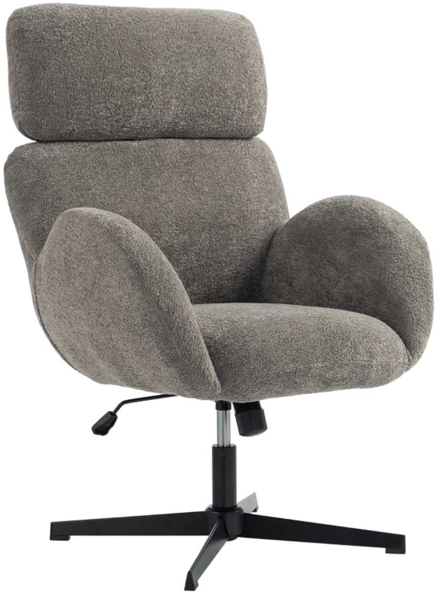 Relaxfauteuil - Relaxzetel - Relaxstoel - Fauteuil - Stoel - Met armleuning - Voor één Persoon - Fluweel - Crèmewit