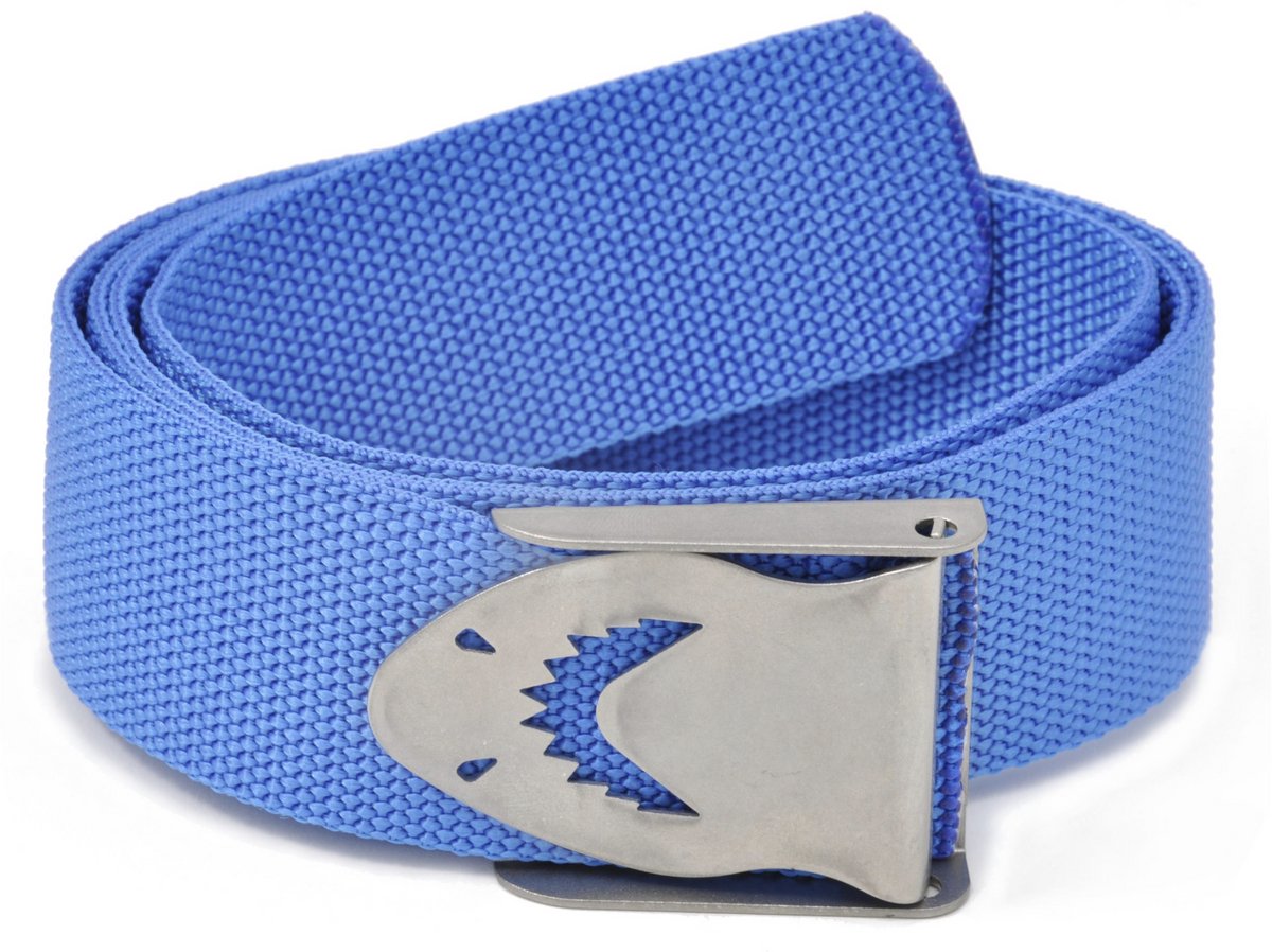 Best Divers Rvs Haaien Gesp Riem Blauw