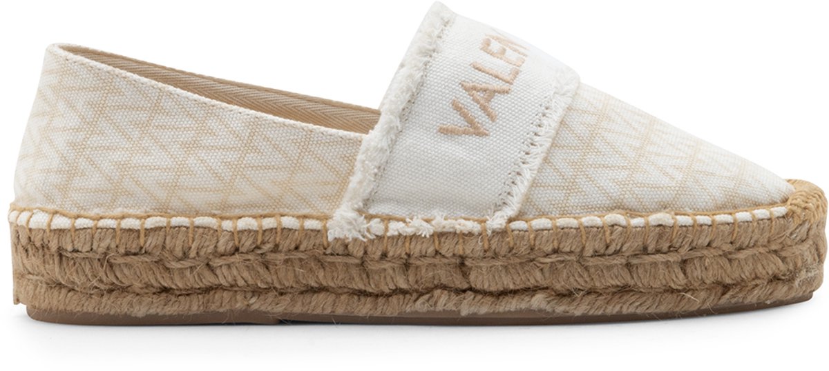 VALENTINO Poseidone Dames Espadrillas Maat 38 - Off White