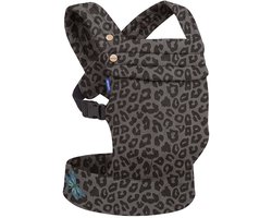 LUVION® Baby carrier MILANO Grey Leopard - Draagzak Baby ...