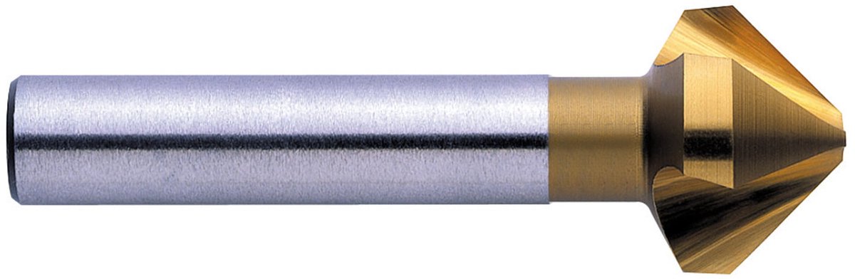 EXACT Verzonkboorset 90° Ø 20,5 mm HSS TIN-coating DIN 335C - 5560