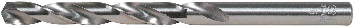 Makita Metaalboren HSS-GS 8,0x117 mm 10 Stuks - D-78156