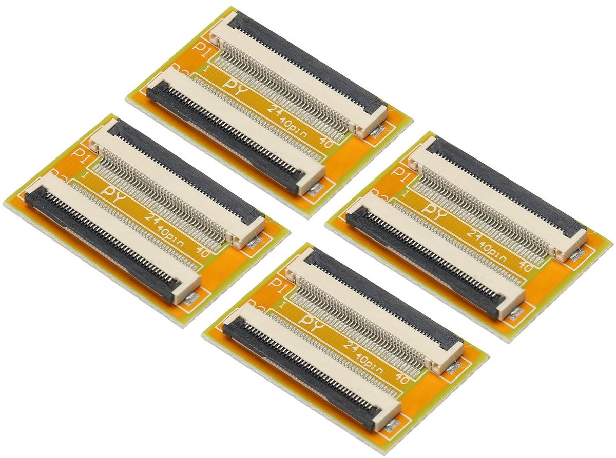 Solidchoice - FPC/FFC Uitbreidingskaart voor Elektronische Toepassingen, Pack van 4