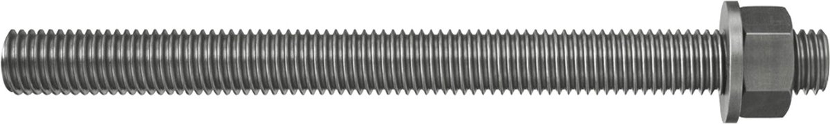 Fischer 10x Ankerstang FIS A M 12 x 280 mm niet-roestend staal A4 - 547703