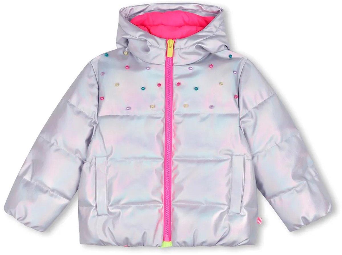 Billieblush U22440 Jas Zilver 6 Years Meisje