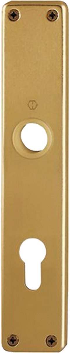 HOPPE Langschildpaar 202SP F4/bronskleur.F4 PZ 72mm - 6152094