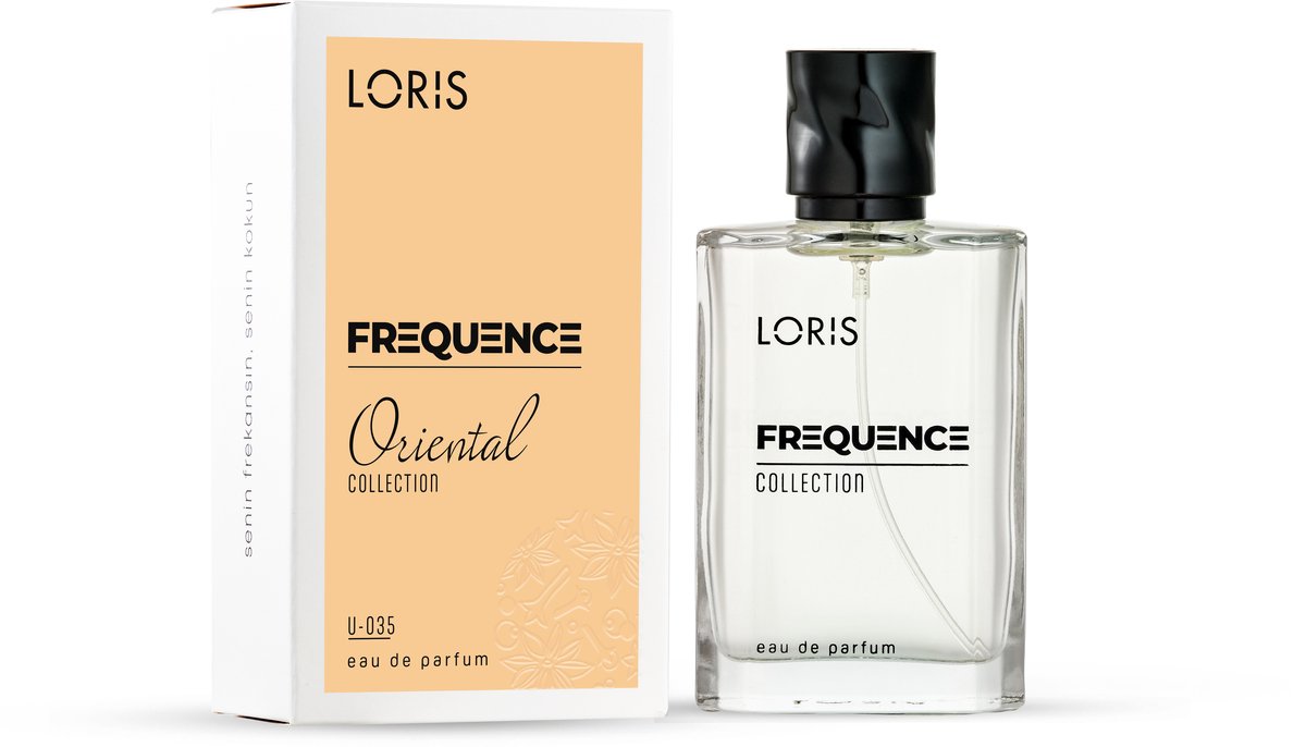 Loris Parfum - Frequence Oriental - 035 Unisex - Unisexparfum met vanille en hibiscus - 50 ml