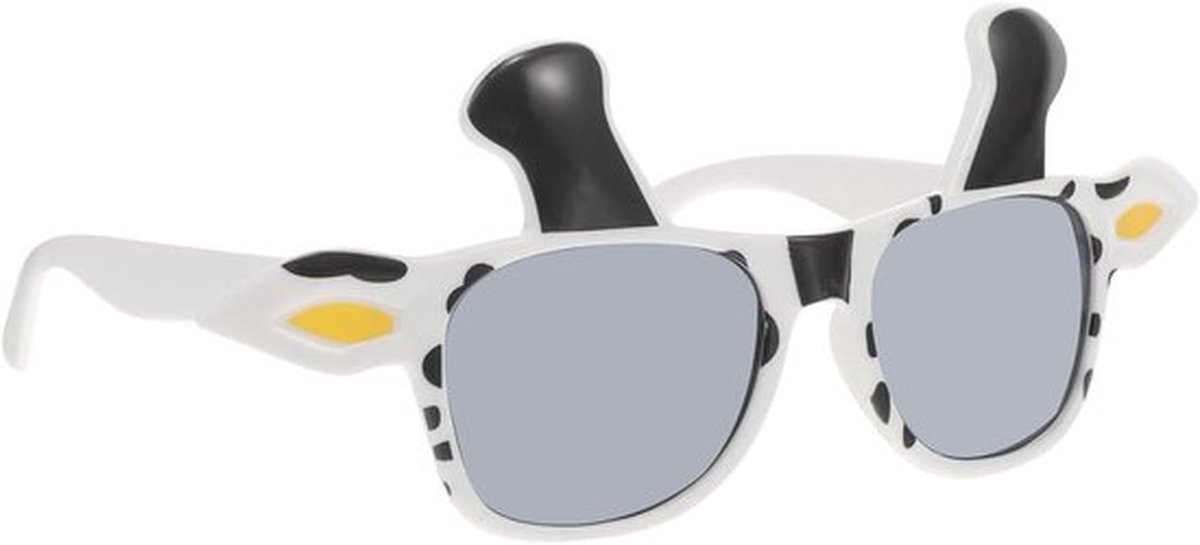 Grappige Koe Kostuum Accessoires met Unieke Zonnebril voor Cosplay en Feestjes