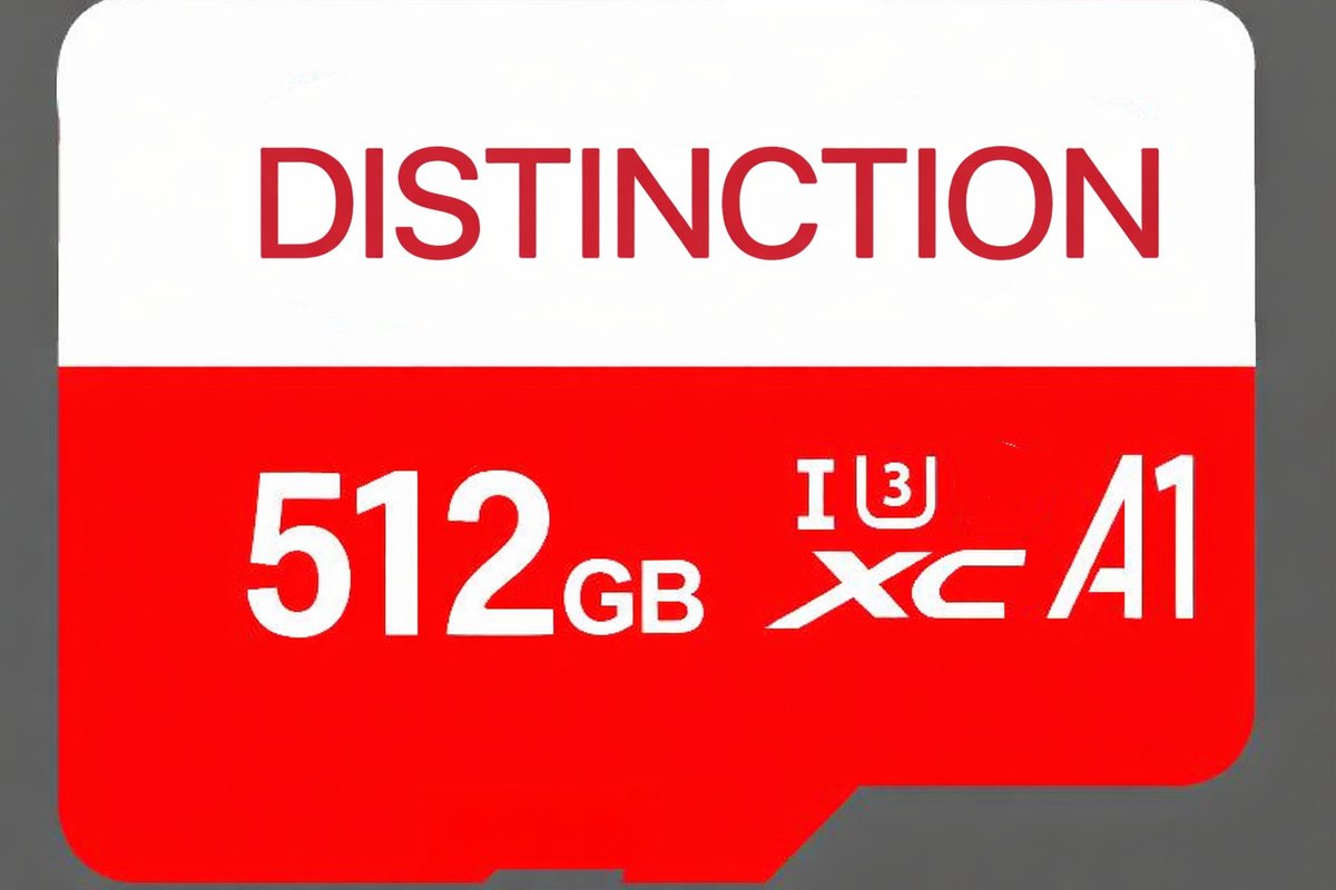 MicroSDXC 512GB – Hoge snelheid 85 MB/s – Class 10 - U3 geheugenkaart - Inclusief SDXC adapter - Niet geschikt Nintendo Switch (controleer of uw apparaat SDXC kan lezen)