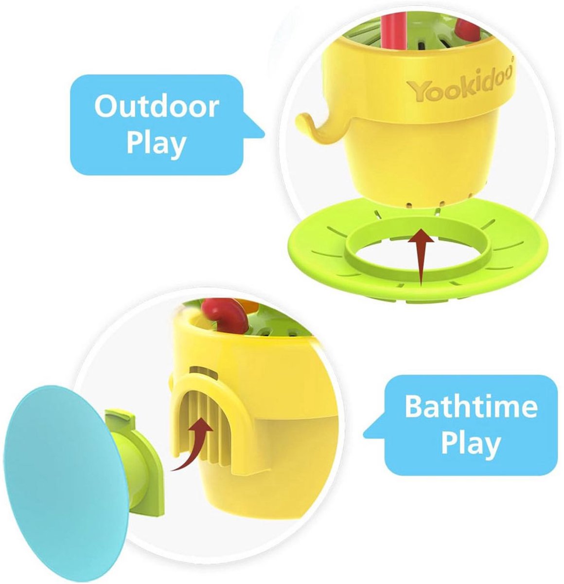 Yookidoo Peek-a-Bee Tub Flower