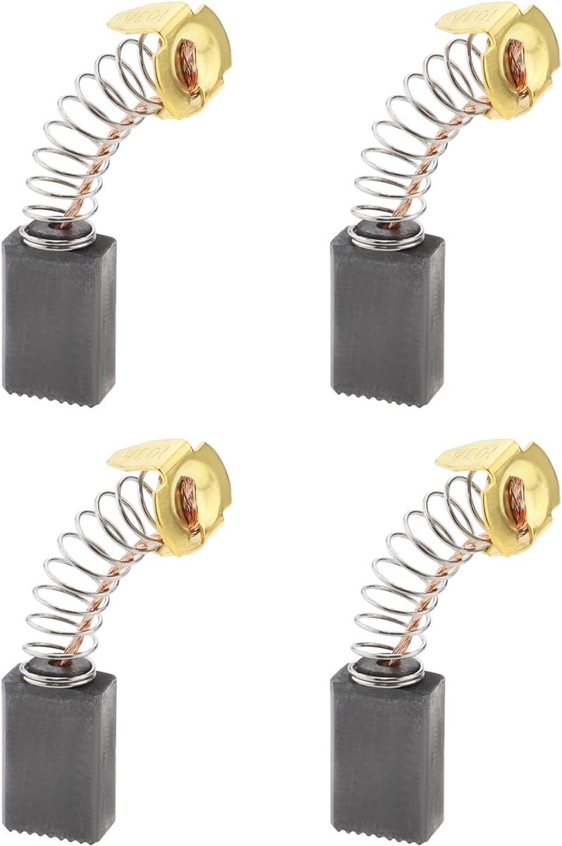 2 Pairs 16.3 x 10 x 6mm Carbon Brushes Compatible with Evolution Rage 3S Compatible with Fury 3-S 210mm Sliding Mitre - ShopVlot