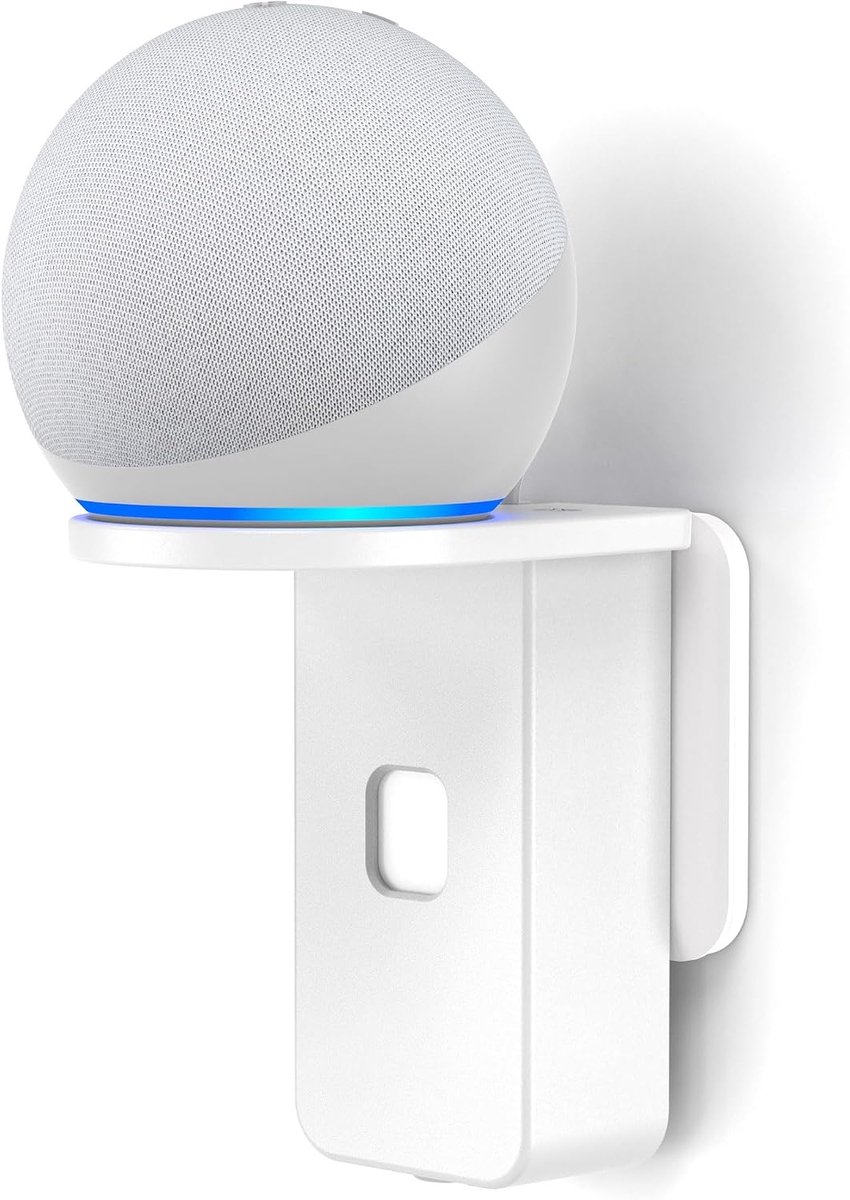 Cozycase Plug Wall Mount for Dot/Pop Stand Holder Built-in Cable Management Compatible with Google Nest/Home Mini - ShopVlot