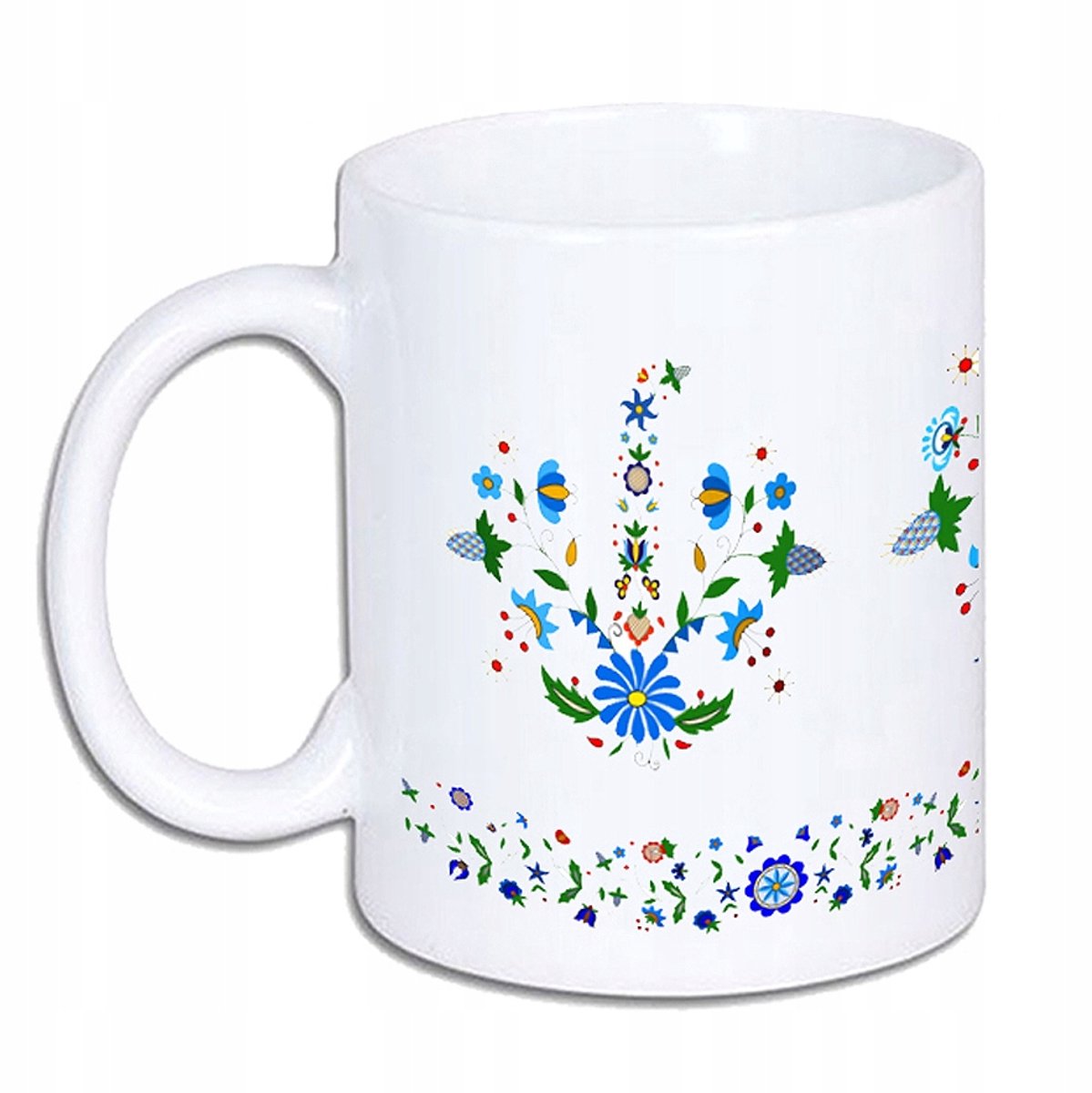 Kasjoebische keramische volksmok 330 ml - Uniek Design