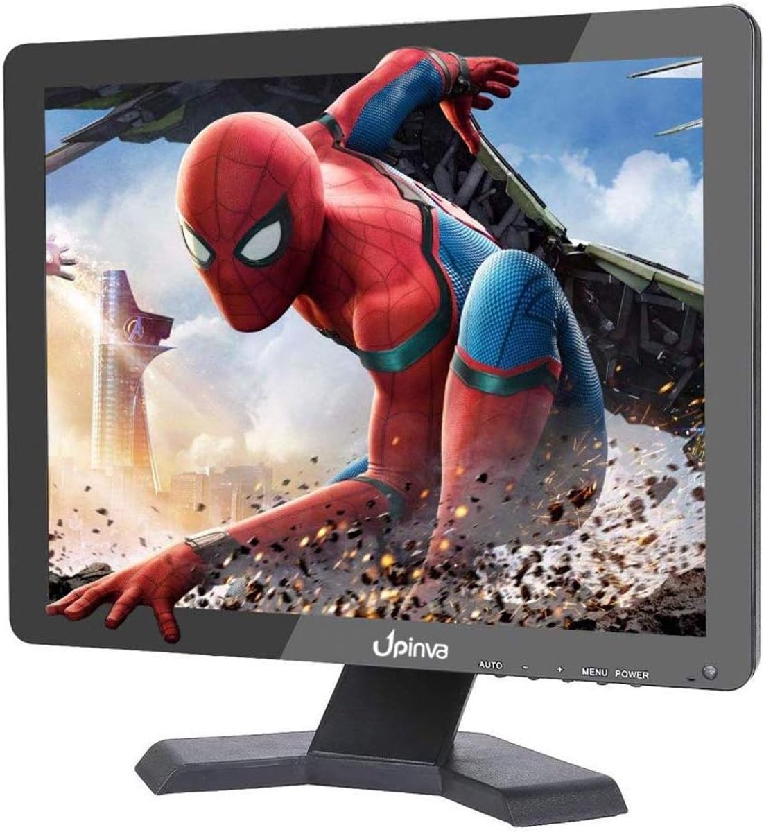 15 inch multifunction surveillance monitor supports PC HDMI AV BNC VGA USB input security camera display CCTV 1024 x - ShopVlot